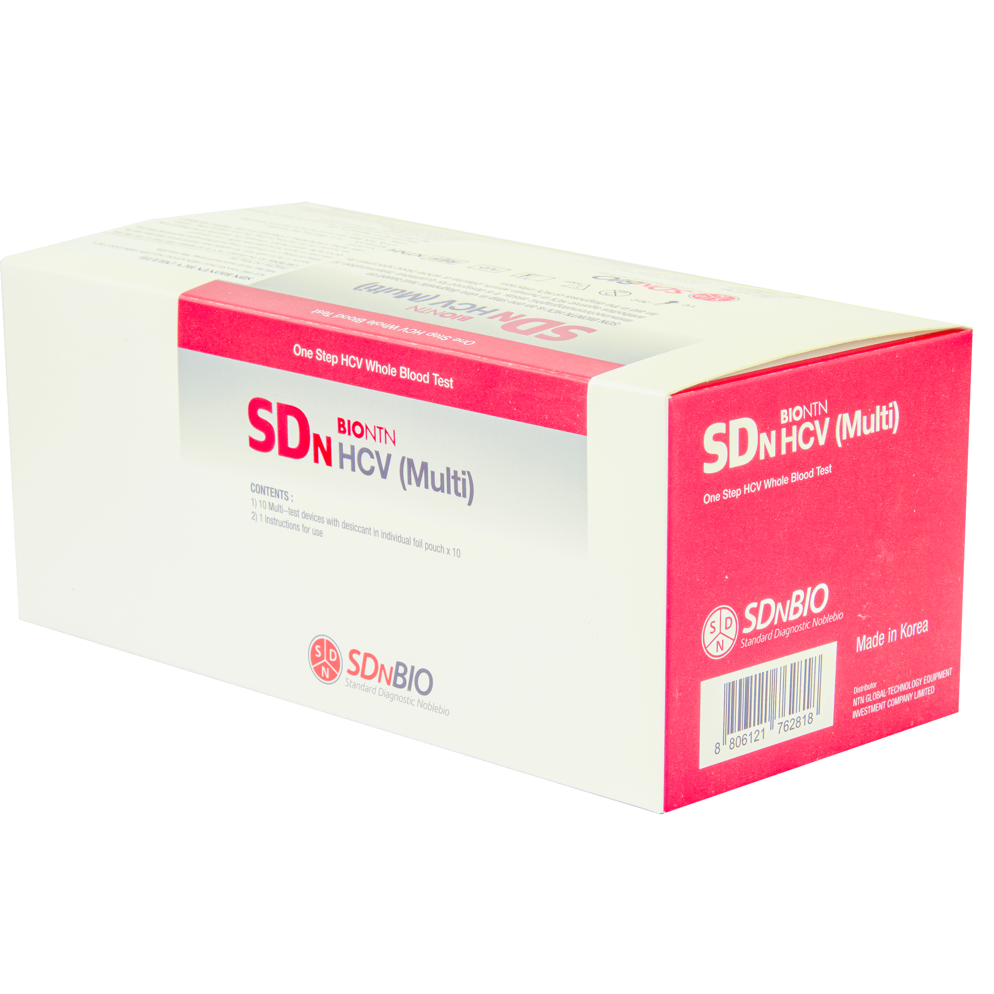 HCV SDN BioNTN HCV (Multi) (Định tính Xét nghiệm bệnh truyền nhiễm do virus viêm gan C (HCV) gây ra)