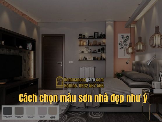 Cách chọn màu sơn nhà đẹp như ý mọi độ tuổi