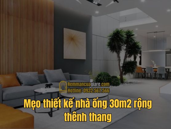 Nhà ống 30m2 rộng thênh thang chỉ với mẹo nhỏ này