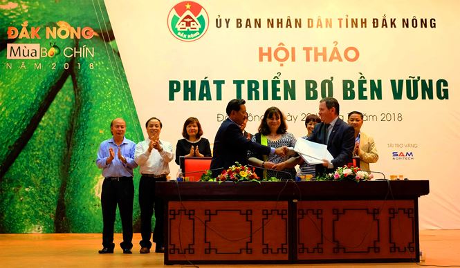 SAM Agritech hợp tác với New Zealand đưa bơ Đắk Nông tiếp cận thị trường thế giới