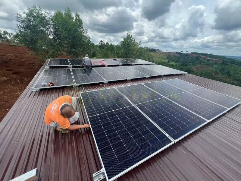 Dự án hộ gia đình 8kw tại Nhà Bè, TPHCM, Việt Nam