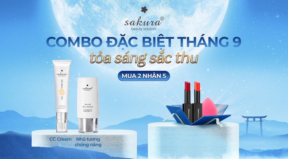 COMBO ĐẶC BIỆT THÁNG 9 - TỎA SÁNG SẮC THU