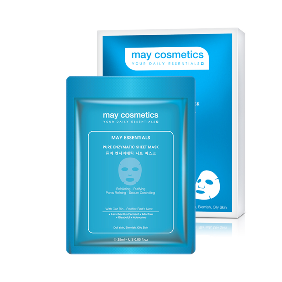 Mặt nạ kháng viêm, cân bằng da Essentials Pure Enzymatic Sheet Mask