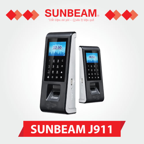 Máy chấm công vân tay  và kiểm soát cửa Sunbeam J911